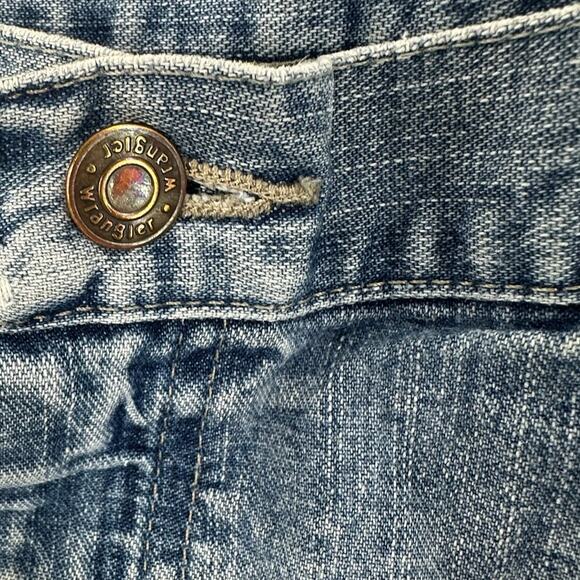 Wrangler Distressed Carpenter Shorts 34 Dadcore Retro Dad Shorts Normcore Casual - Picture 4 of 4